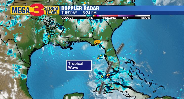 Tropical Wave in the Gulf of Mexico